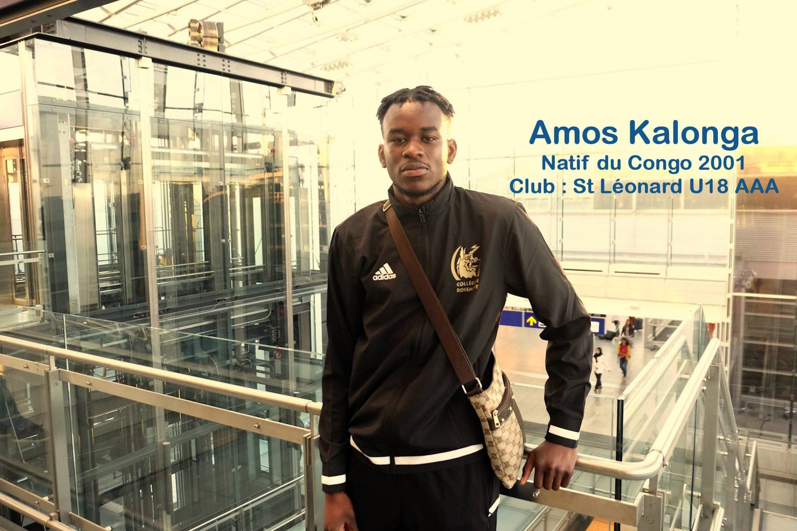 Institut jmg try out RC Lens depart paris Amos Kalonga