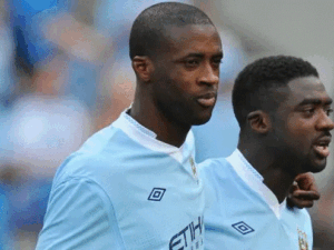 academiciens JMG Yaya et Kolo Toure manchester city